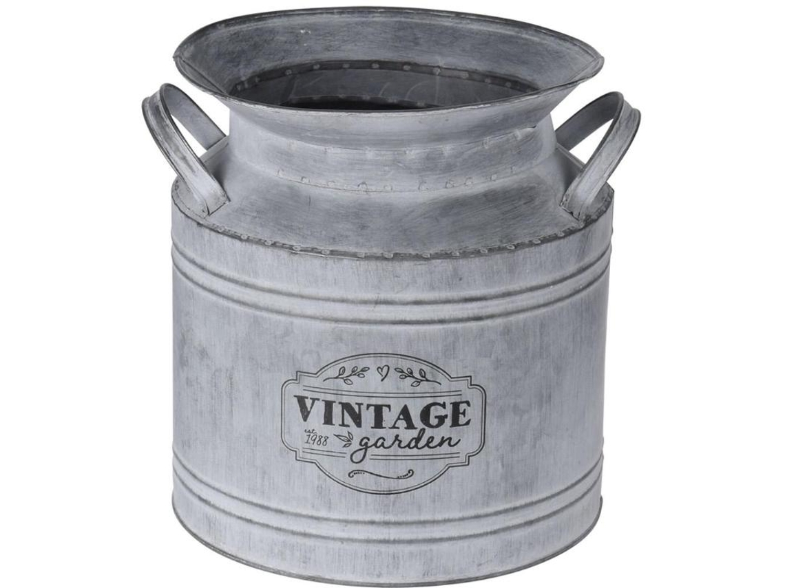 Lechera Zinc Asas 21x22 Cm Vintage