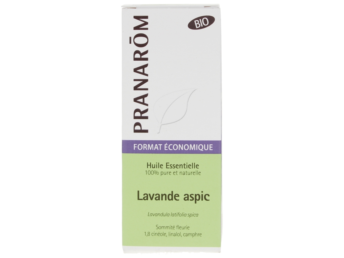 Pranarom Óleo Essencial de Lavanda Aspic (Lavandula Latifolia Spica) Orgânico 30 Ml PRANARÔM