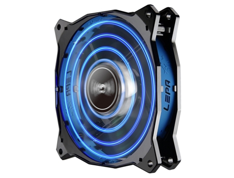 Lepa Lpcpa12P Caixa de Computador Ventoinha 12 Cm Preto Azul