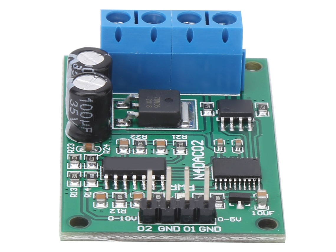 Módulo Conversor Pwm Para Tensão Dac 2ch 12v