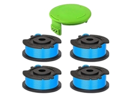 Para Cortador De Grama Greenworks Bst4000 St40l00 2100702: Carretel De 4 Fios, 1 Tampa De Carretel, 29252 E 29092