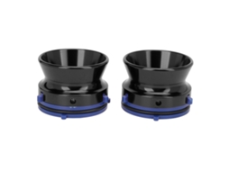 1 Par Adaptadores Hub Nab Liga de Alumínio Polido 10 Polegadas para Studer Revox Akai Teac