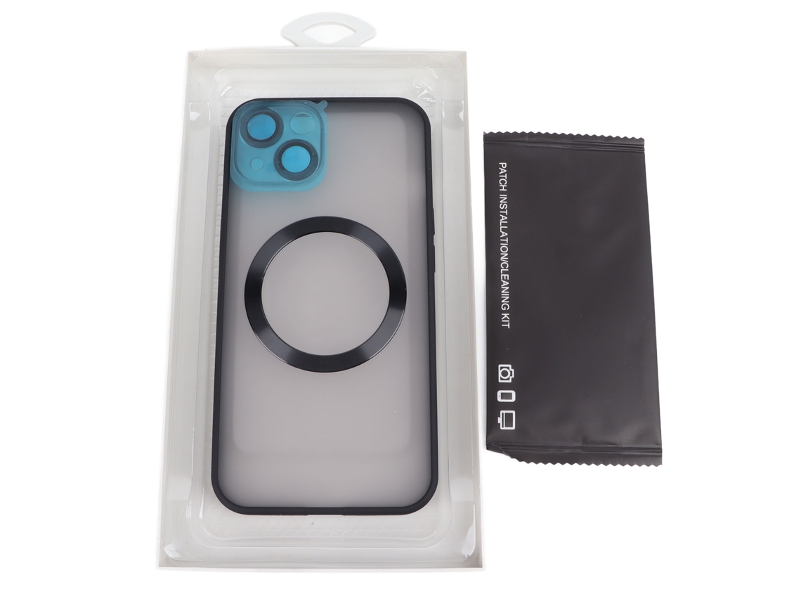 Capa LAXISCREED Iphone14 Magsafe Matte com Película de Lente