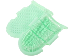 Escova De Massagem Silicone Dupla Face Valiclud, 2 Unidades, Para Mulheres, Escova De Banho Com Cerdas Densas E Sulcos