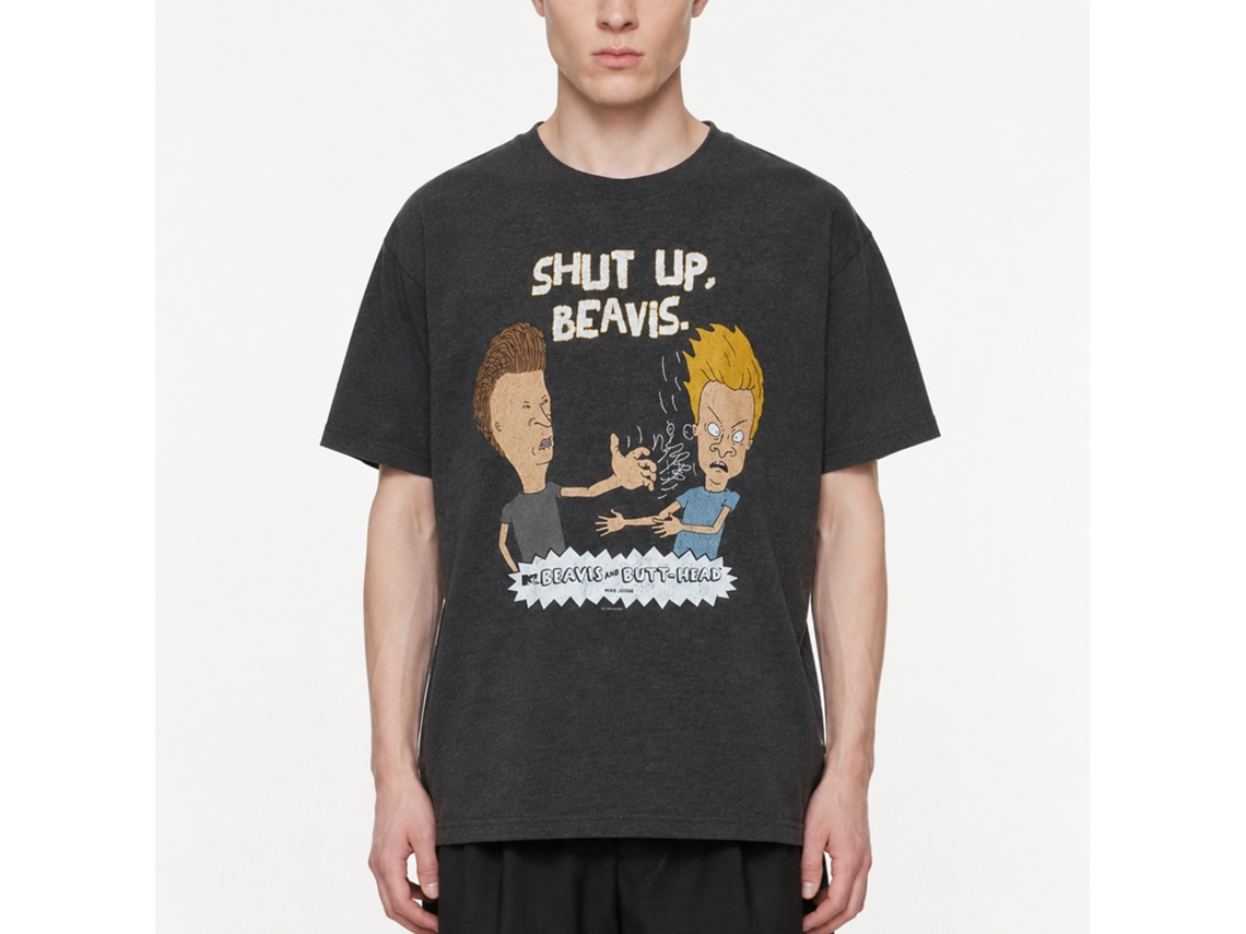 Beavis And Butt-head Shut Up T-shirt Classic Unisex Adults Size:s