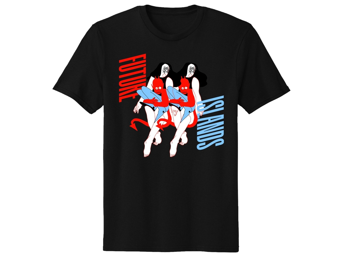Future Islands Figures T shirt ROCKINSTONE Unisex Adults Best Sellers Size:m