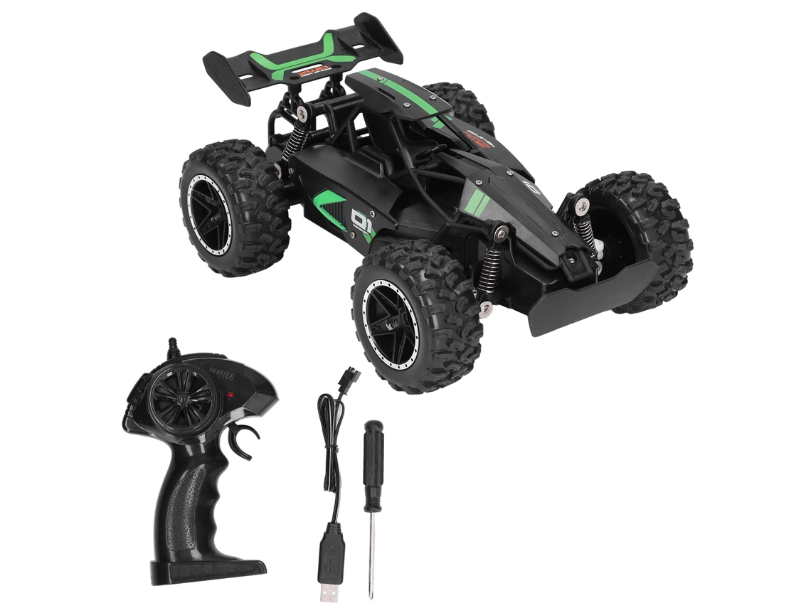 Walshlxq coche de Controle Remoto Off Road com Suporte de Potência de 45°, 2.4ghz Sinal Estável e Resistente a Choques para Praia e Prado