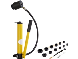 10 T Kit Perfuração Hidráulica Puncionadeira Manual Succebuy 6 Punções 22 60 Mm