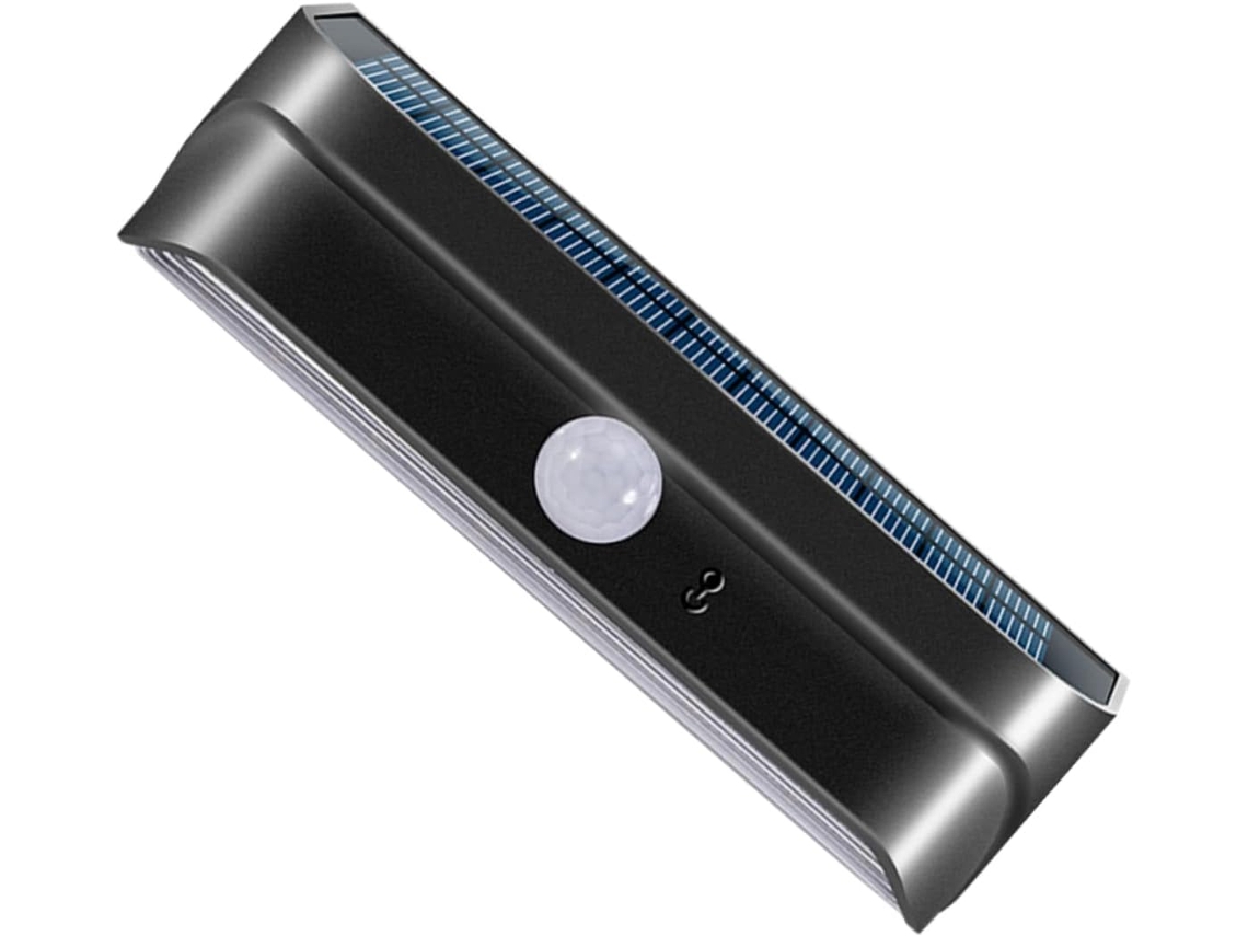 Luminária De Parede Solar Led Com Sensor Pir À Prova D'água Para Iluminação De Jardim E Quintal.