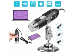 Microscópio Digital Com Câmera Usb Brilvibera