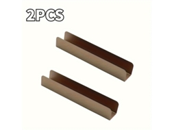 Conjunto de 2 formas antiaderentes em U, para biscoitos e pães | STELASPLEN