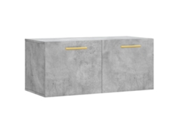 Armário de parede MAISON EXCLUSIVE Cinzento Sonoma Madeira Derivados (80x36,5x35 cm)