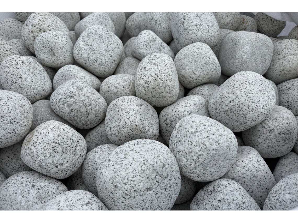 Seixo Rolado De Granito Azul