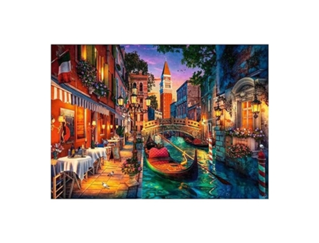 Quebra-cabeça ilustrado Ravensburger Venice 1000 peças 12001439 P25ravensburger