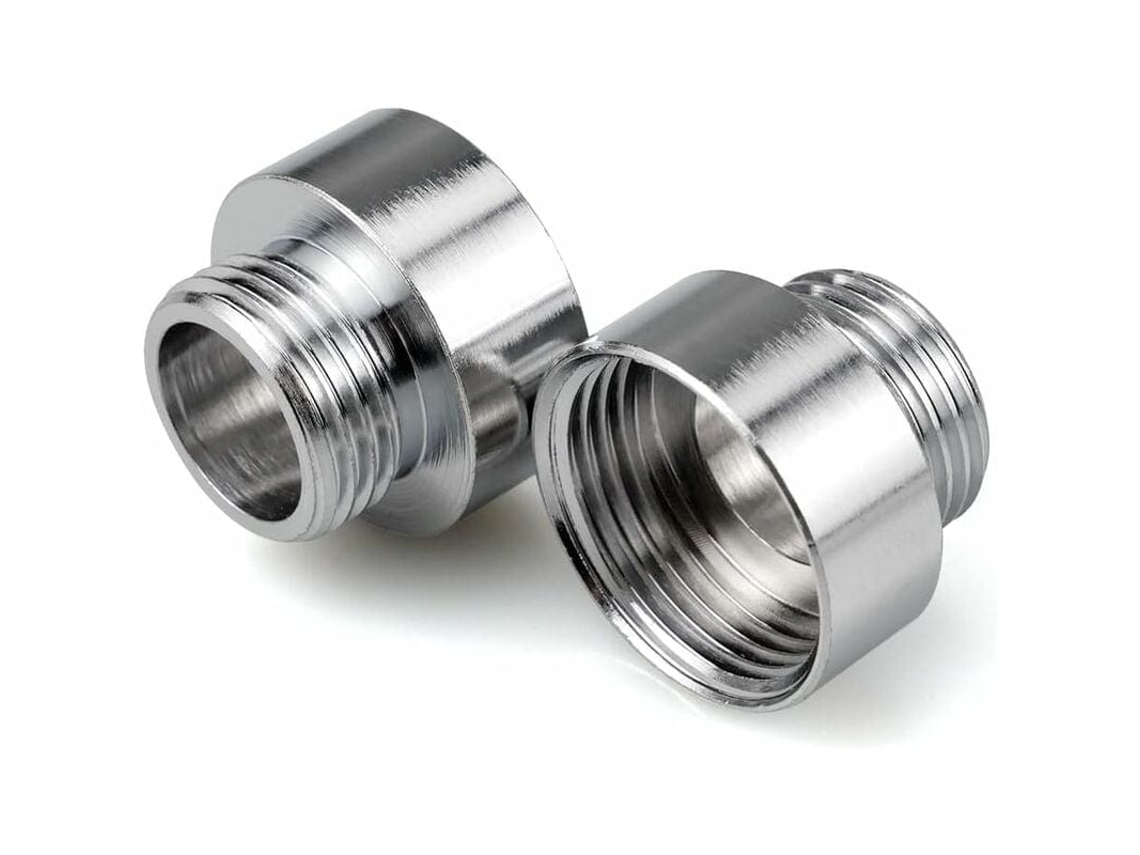 Adaptadores De Bico De Torneira Chrome 3/4" X 1/2", Conexões Redutoras Para Mangueiras De Chuveiro E Torneiras