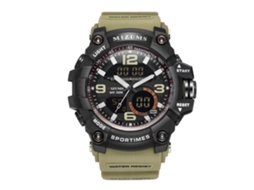 Reloj De Pulsera De Cuarzo Con Correa De Plástico Impermeable Casual Fashion Mizums (caqui)