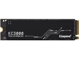 Disco SSD Interno KINGSTON KC3000 (1 TB - NVMe - 7000 MB/s)