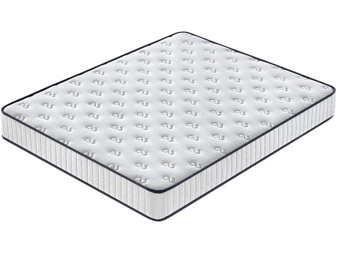 Colchão De Espuma 140x190cm, Espuma Firme E Confortável, 22cm De Espessura