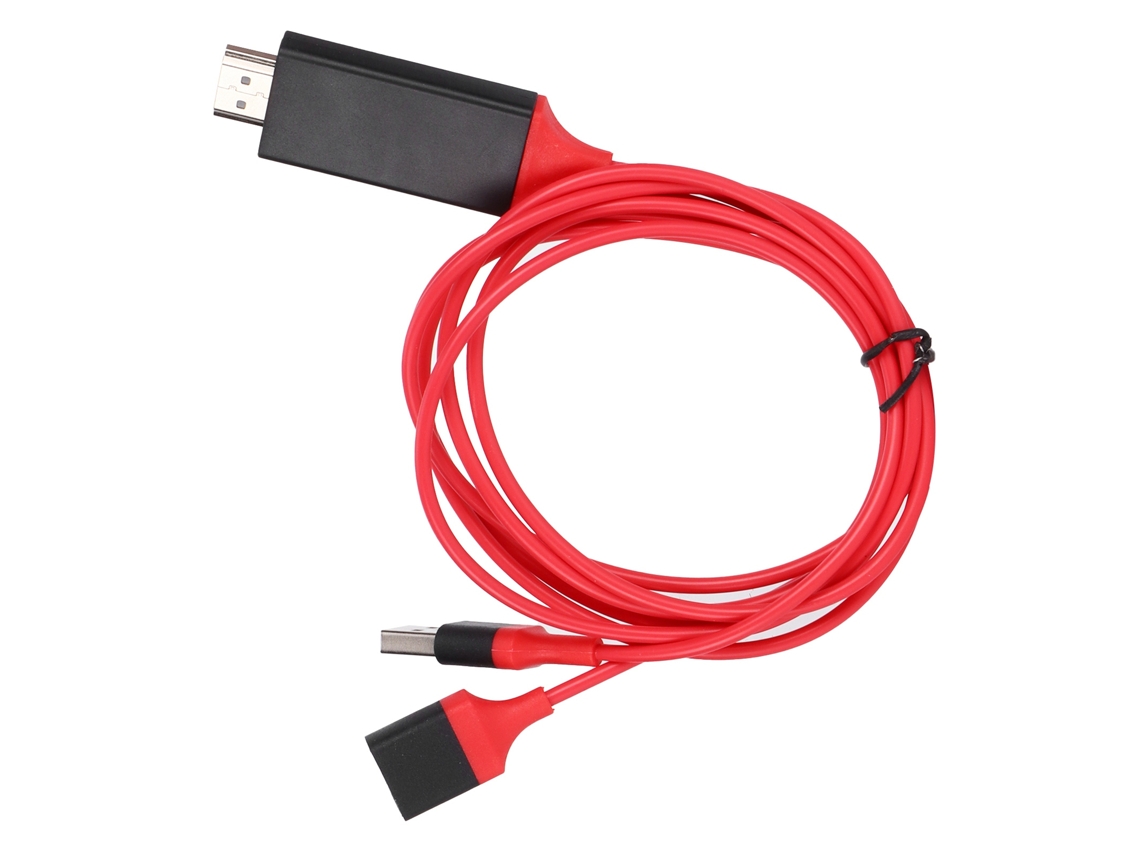 Cabo Adaptador Hdmi Universal 1080p Para Tv, Av, Celular E Tablet