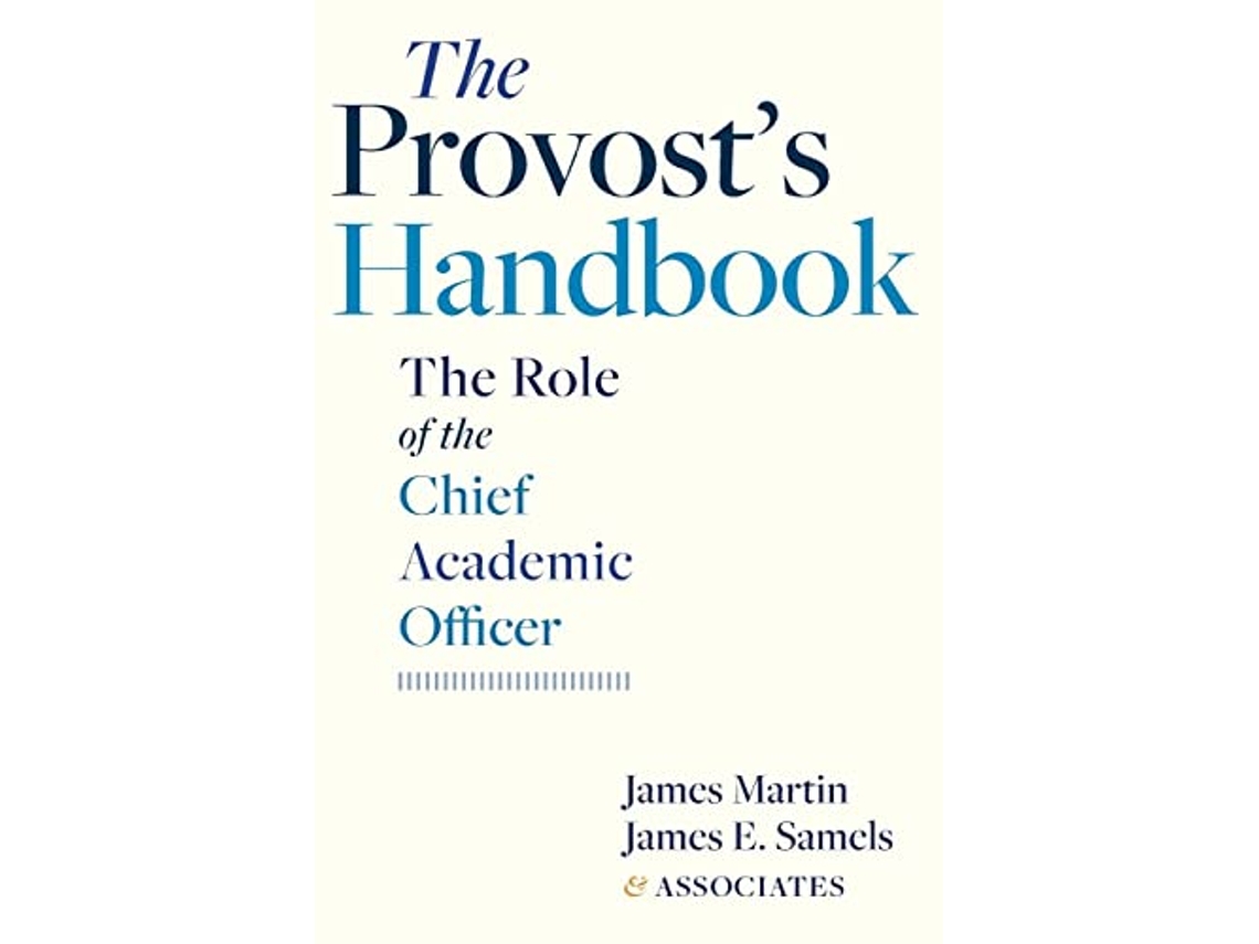 Livro Provosts Handbook de James Martin e James E Samels (Inglês)