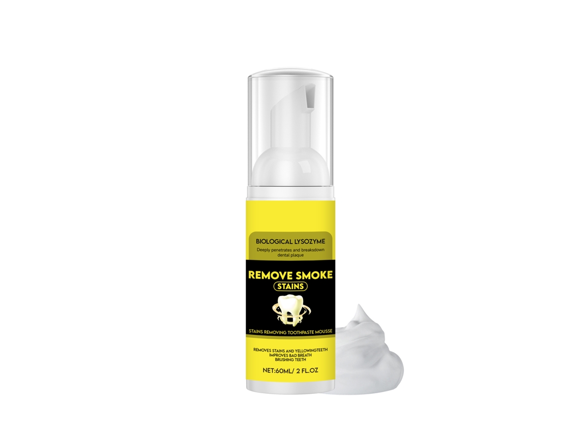 Mousse Clareadora Dentes Remove Manchas Eficaz