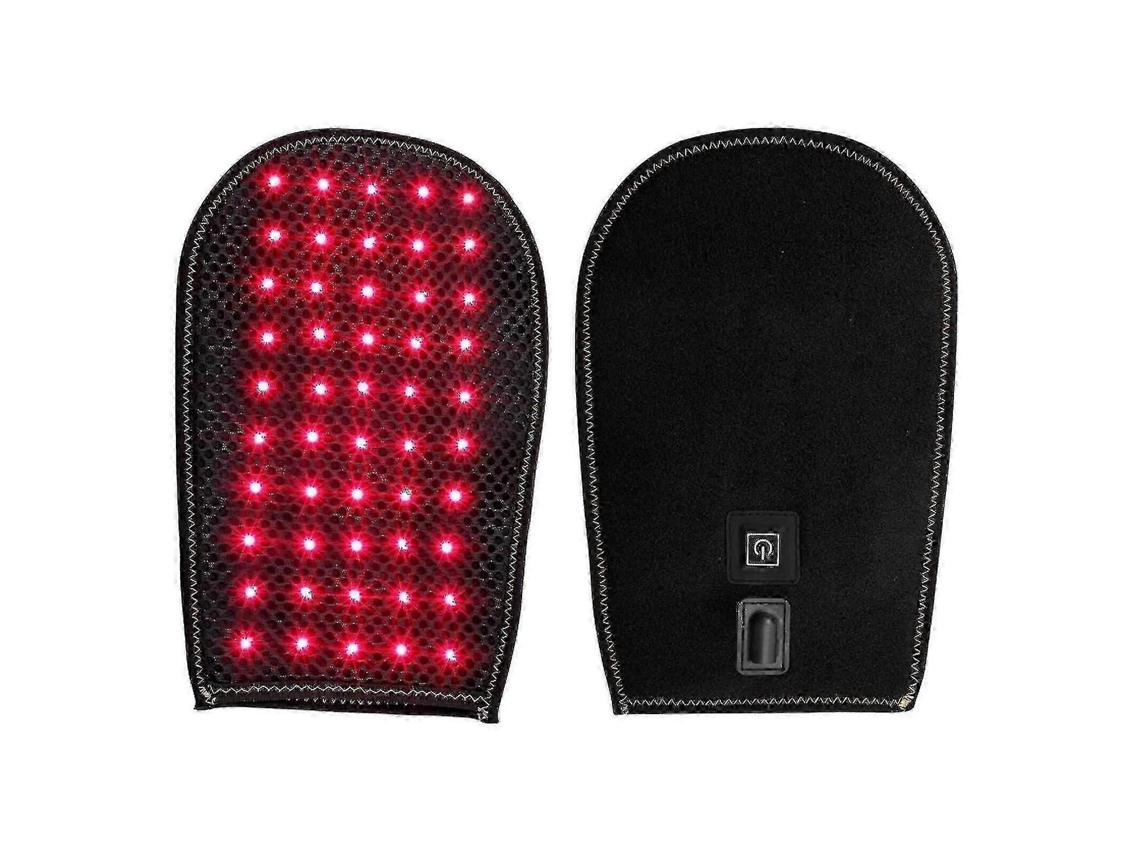 Luva De Terapia Com Luz Vermelha Infravermelha Para Alívio Da Dor Nas Mãos - Design Ergonômico - Saúde E Bem-estar