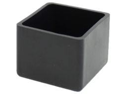Nova Line capas de Borracha Quadrada 25mm para Pé de Mesa, Cadeira e Mobília Pacote de 16