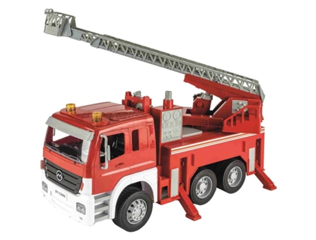 Grande Caminhão de Bombeiros de Luz e Som MOTOR PLANET