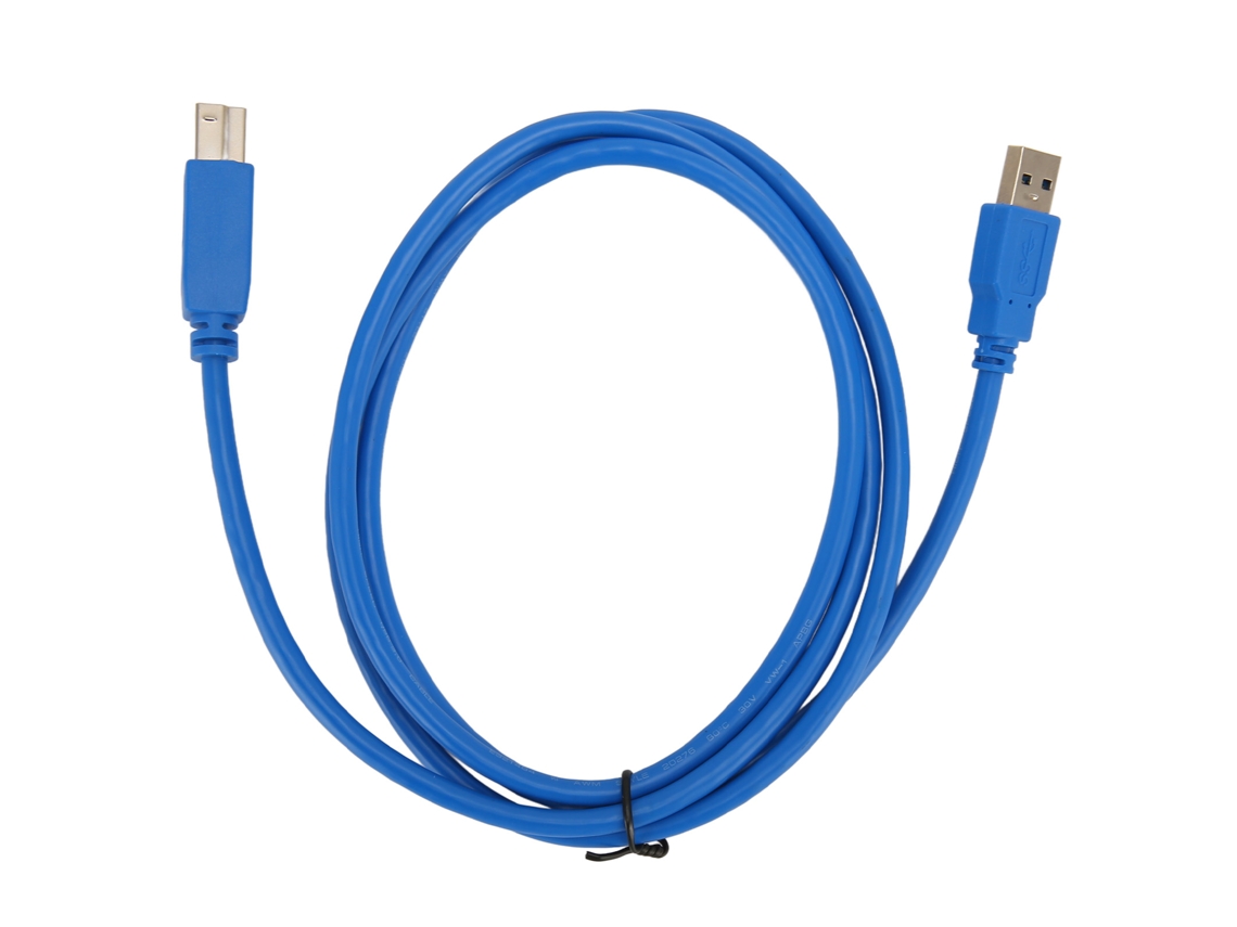 Cabo Usb 3.0 Impressora A Macho Para B Macho 5gbps 1.5m Para Scanner Hd Hub