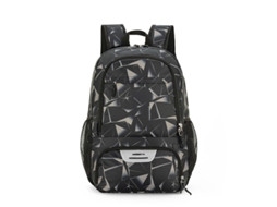 Mochila De Basquete - Equipada Com Suporte Para Bola E Compartimento Para Tênis De Basquete, Adequada Para Academias, Etc. Cinza