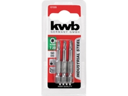 3 Bits Industrial 50Mm Torx T20 Sb KWB