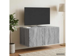 Vidaxl Gabinete De Tv De Parede 59,5 X 41 X 30 Cm Sonoma Cinzento