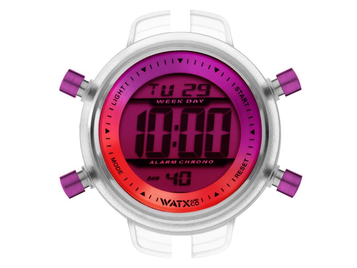 Relógio WATXANDCO | XS Digital Eighties / Red+purple
