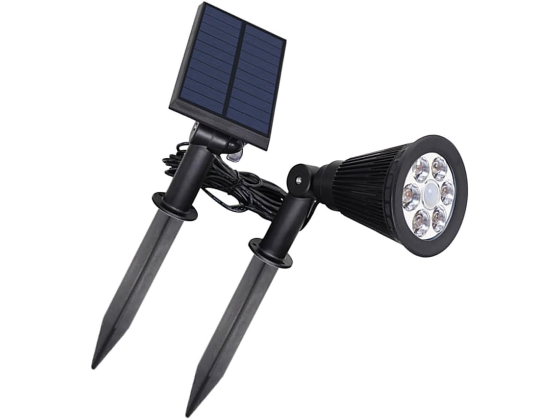 Luminária Solar De Parede Para Jardim E Varanda, Lâmpada Solar Externa Para De Pátio E Quintal. Gokoco