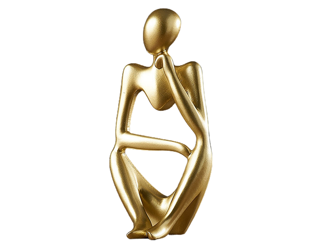 Laxiscreed Ornamento De Pedra Sandstone B Style Gold Para Decoração De Casa