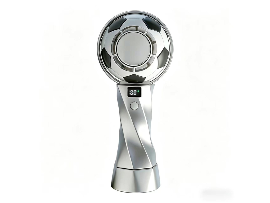 Ventoinha Usb Portátil com Design de Bola de Futebol, Leve e Silencioso, Ideal para Eventos Esportivos Copa do Mundo, Ergonômico, Uso STELASPLEN