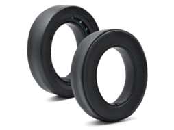 Lurelia Almofadas Auriculares Em Couro Macio Compatíveis Com Corsair Hs50 Pro Hs60 Pro Hs70 Pro 88x25mm - 1 Par
