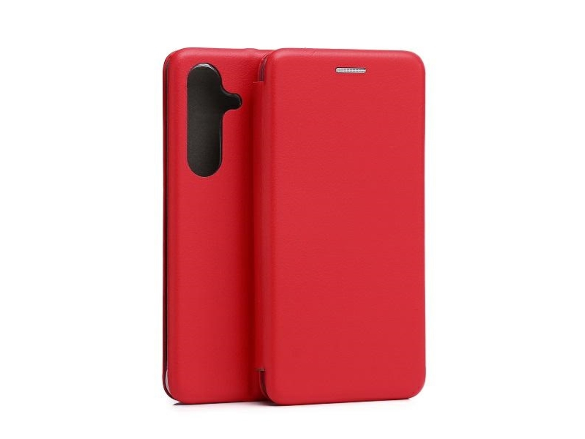 Capa para Samsung Galaxy S24 S BELINE Pele Sintética Magnética Vermelho
