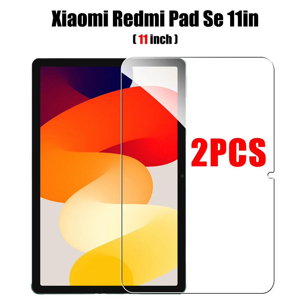 Película Vidro Temperado 9h Transparente Compatível Com Xiaomi Redmi Pad Se 11