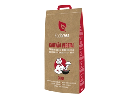 Carvão Vegetal ECOBRASA 3 Kg