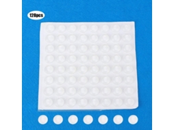 Tapete De Silicone Autoadesivo, Resistente A Impactos, Protetores De Piso, 128 Peças, 12x 4mm, Para Artesanato Em Vidro