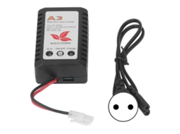 Carregador Inteligente De Baterias 20w Com Indicador Led Para Pacotes De Células Nimh Nicd 6v 7.2v 8.4v 9.6v Plugue Eu Ca 110‑240v