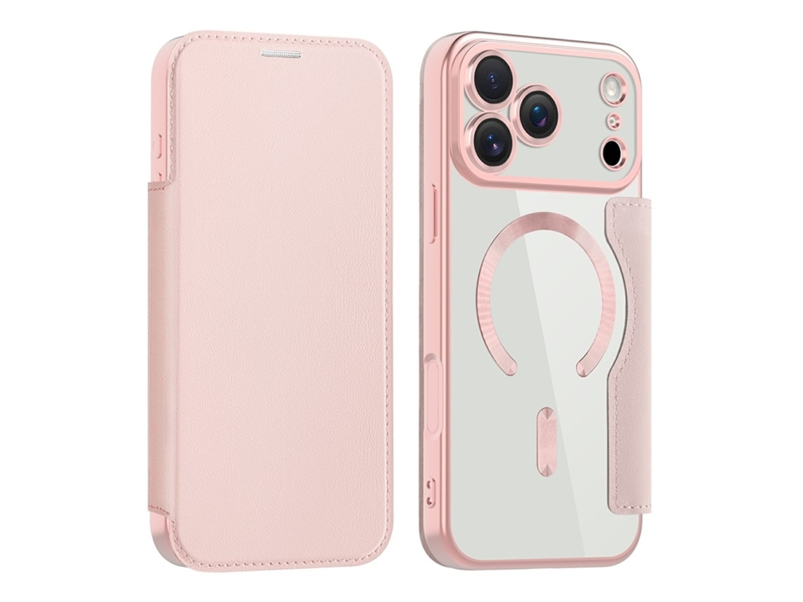 Capa Carteira Magsafe Rfid Para Iphone 17 Pro Max