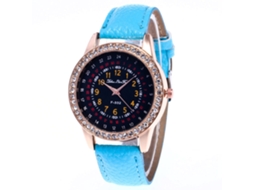 Reloj De Pulsera De Cuarzo Para Mujer Con Correa De Acero Y Piedras Strass Zhoulianfa (blanco)