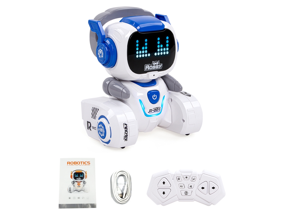 Brinquedo Robô Para Crianças, Controle Remoto Recarregável Com Controle De Voz, Dança, Cantar E Programação, Presente Para Meninos E Meninas