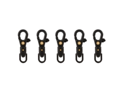 Carabiner Mini Giratório 360 Graus Outdoor 5un