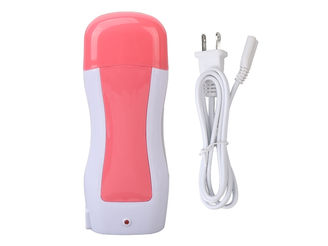 Calentador De Cera Depilatoria Portátil Rápido Rosa