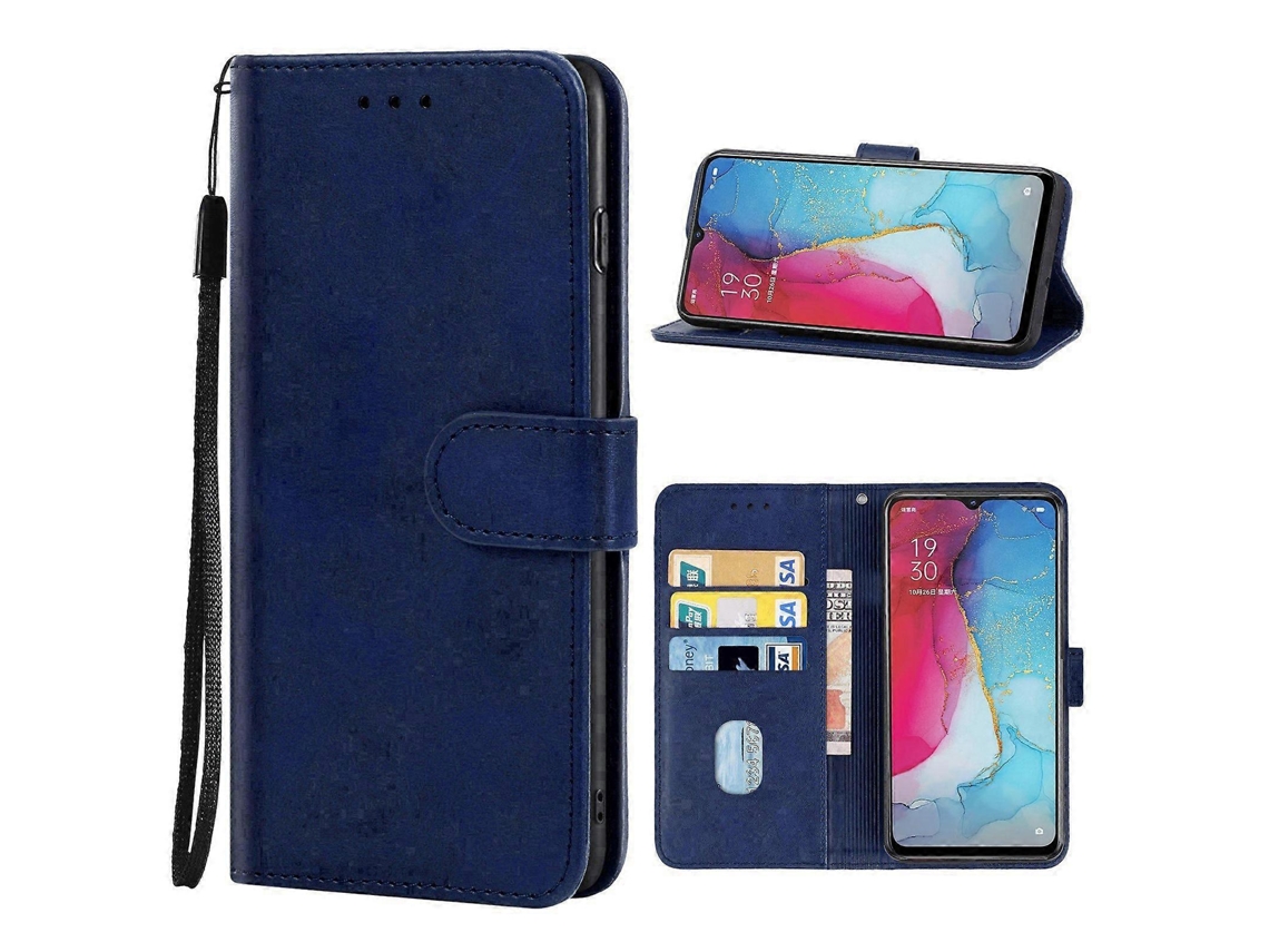 Capa De Couro Para Oppo Reno3 5g