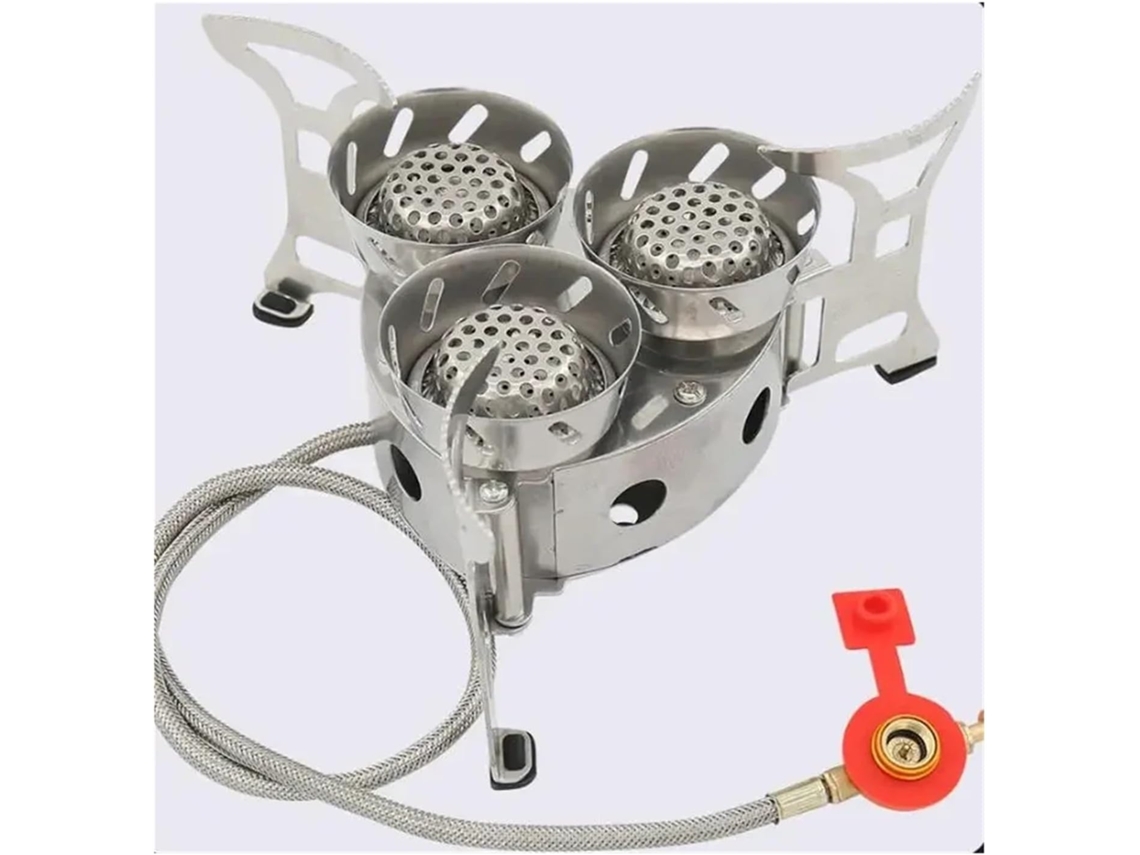 Conjunto de Poêles D'extérieur: Acampamento Turístico Brûleur, Cozinha Ustensile À Gaz Grande SFUSHOS
