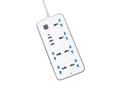 Laxiscreed Estação De Energia Multifuncional Com 6 Tomadas, Portas Usb E Type-c Para Casa Com Interruptor